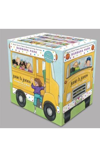 Junie B. Jones Books in a Bus 28-Book Boxed Set: The Complete Collection: Books 1-28