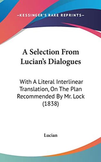 Selection From Lucian's Dialogues