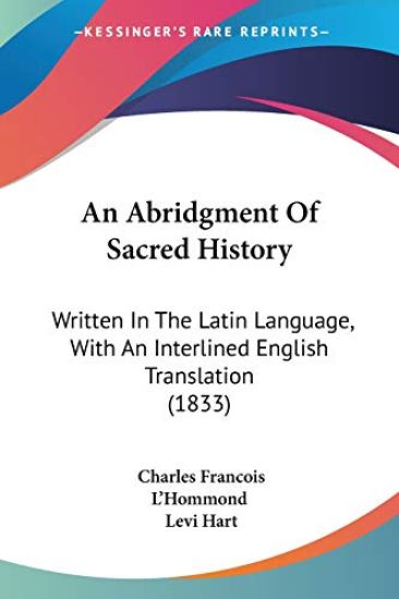 Abridgment Of Sacred History