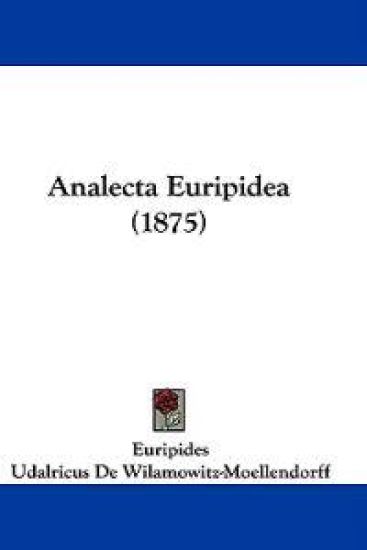 Analecta Euripidea