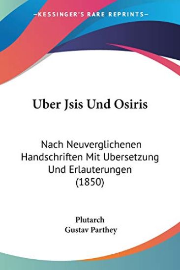 Uber Jsis Und Osiris