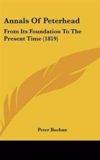Annals Of Peterhead