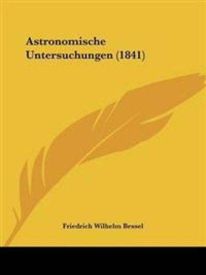 Astronomische Untersuchungen (1841)