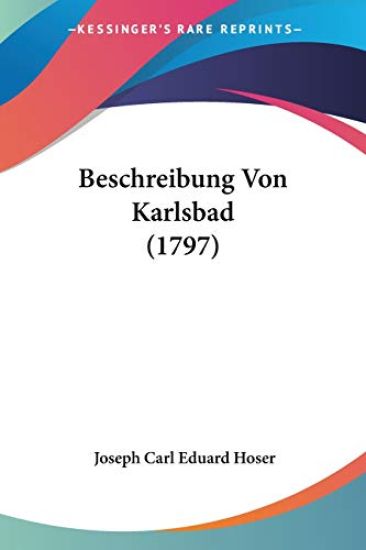 Beschreibung Von Karlsbad (1797)