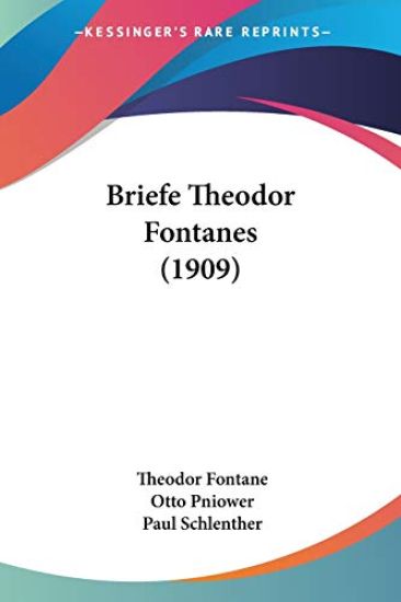 Briefe Theodor Fontanes