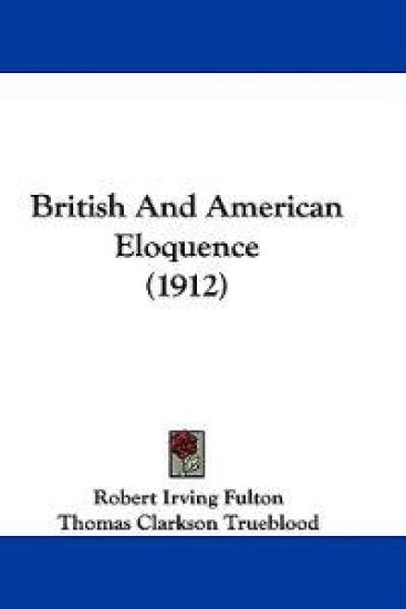 British and American Eloquence