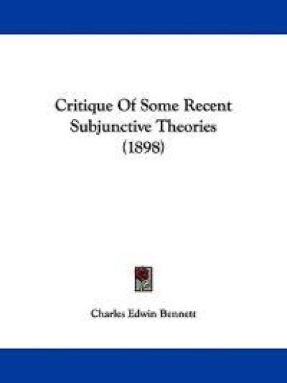 Critique of Some Recent Subjunctive Theories