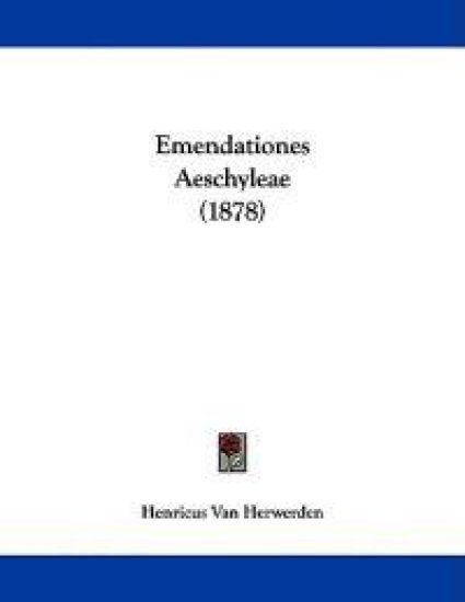 Emendationes Aeschyleae