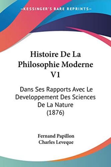Histoire De La Philosophie Moderne