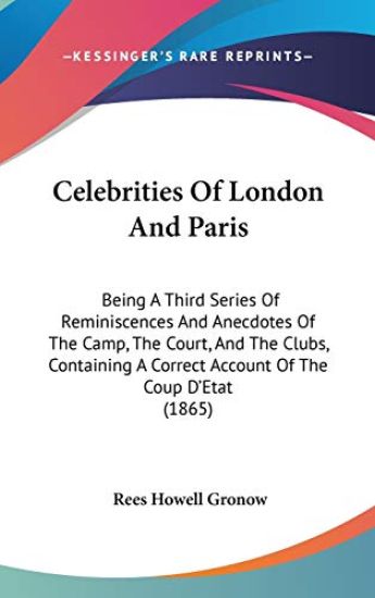 Celebrities Of London And Paris