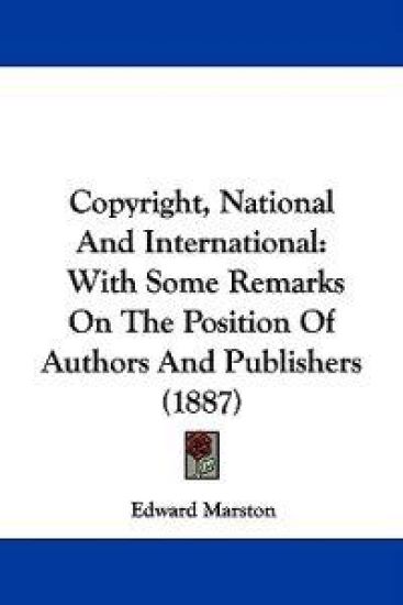 Copyright, National and International