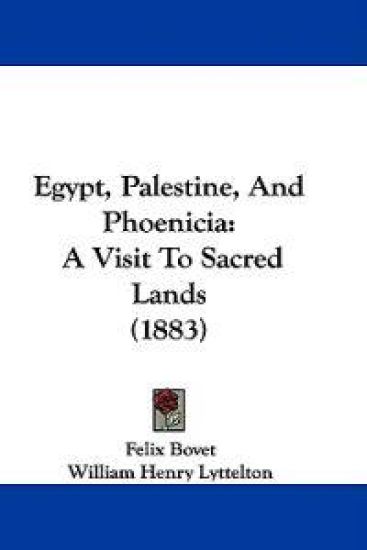 Egypt, Palestine, And Phoenicia