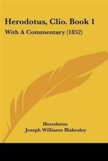 Herodotus, Clio. Book 1