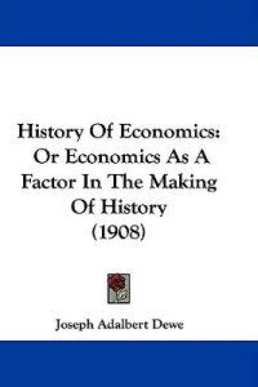 History Of Economics