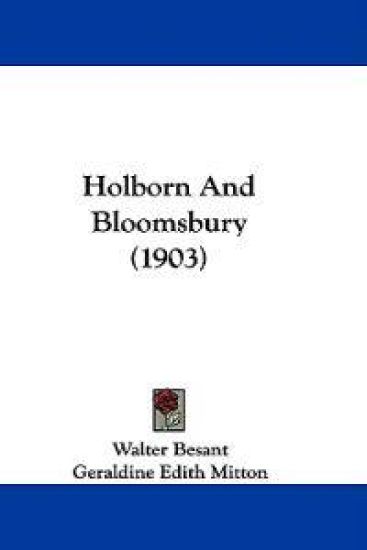 Holborn and Bloomsbury (1903)