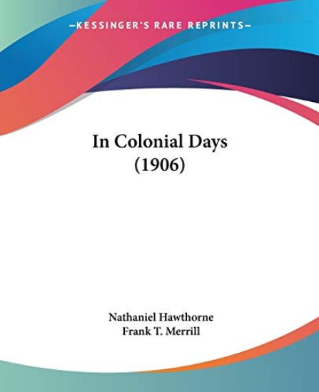 In Colonial Days