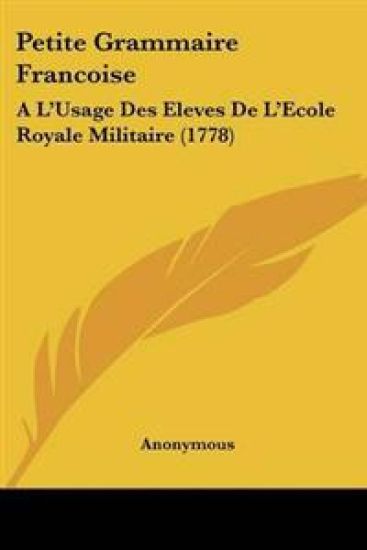 Petite Grammaire Francoise