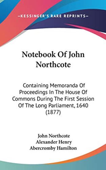 Notebook of John Northcote