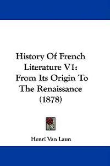 History of French Literature