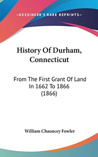 History Of Durham, Connecticut