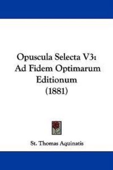 Opuscula Selecta