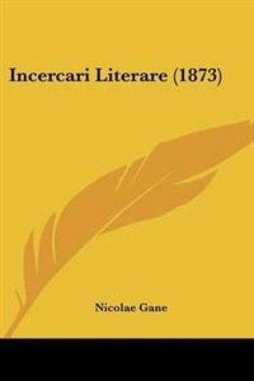 Incercari Literare (1873)