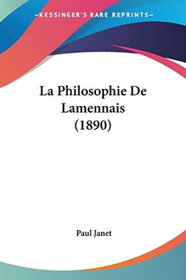 La Philosophie De Lamennais