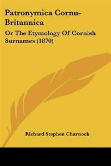 Patronymica Cornu-Britannica