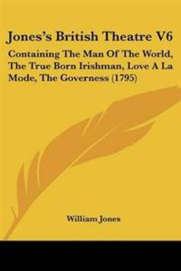 Jones's British Theatre V6