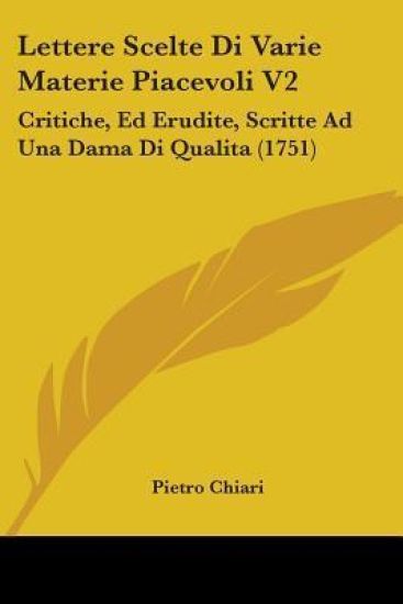 Lettere Scelte Di Varie Materie Piacevoli V2