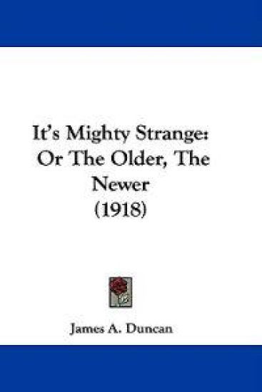 It's Mighty Strange