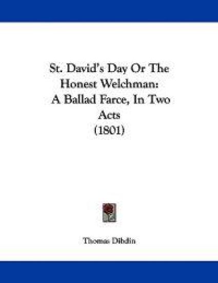 St. David's Day or the Honest Welchman