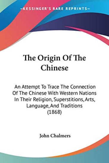 Origin Of The Chinese