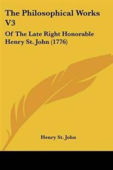 Philosophical Works V3