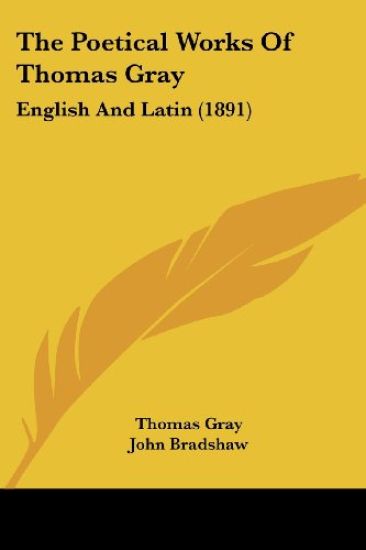 The Poetical Works of Thomas Gray