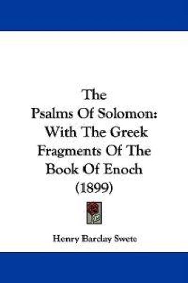 The Psalms of Solomon
