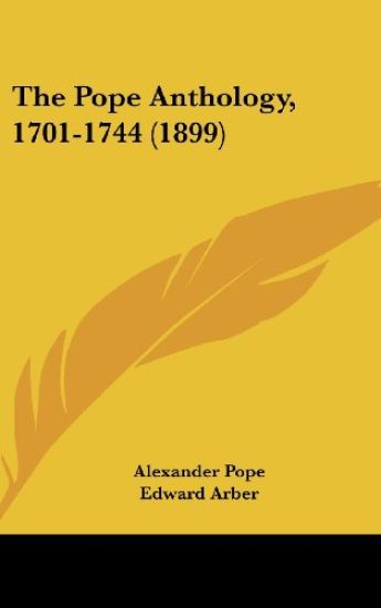 The Pope Anthology, 1701-1744