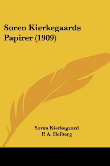 Soren Kierkegaards Papirer
