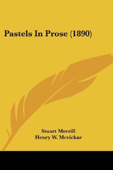 Pastels in Prose