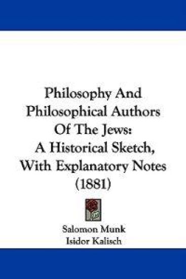 Philosophy and Philosophical Authors of the Jews