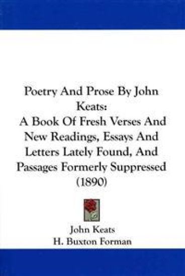 Poetry and Prose by John Keats