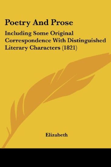 Poetry And Prose
