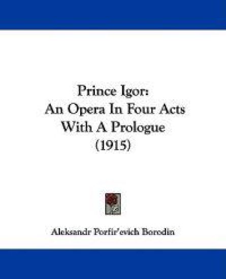 Prince Igor