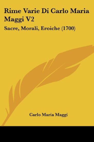 Rime Varie Di Carlo Maria Maggi V2