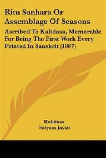 Ritu Sanhara Or Assemblage Of Seasons