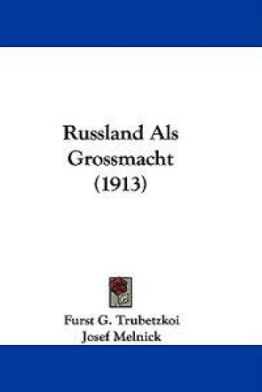 Russland Als Grossmacht