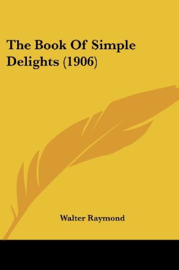 The Book of Simple Delights