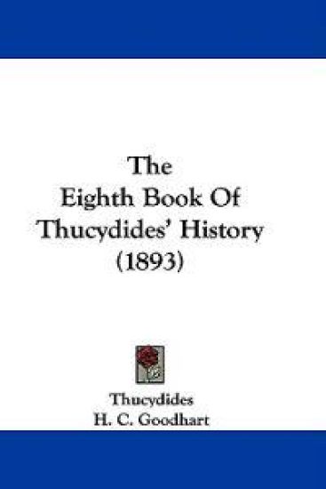 The Eighth Book of Thucydides' History