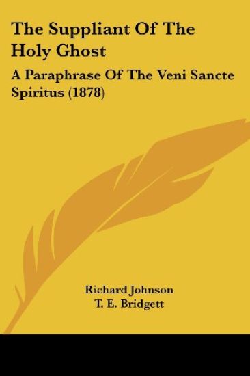 The Suppliant of the Holy Ghost