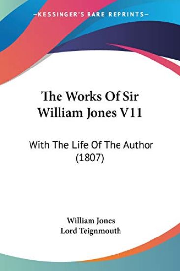 Works Of Sir William Jones V11